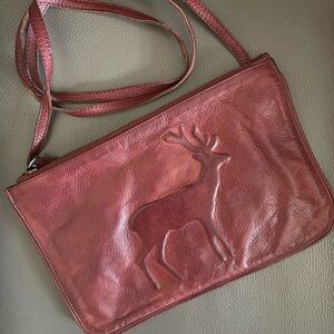 Topshop real Leather Crossbody Bag